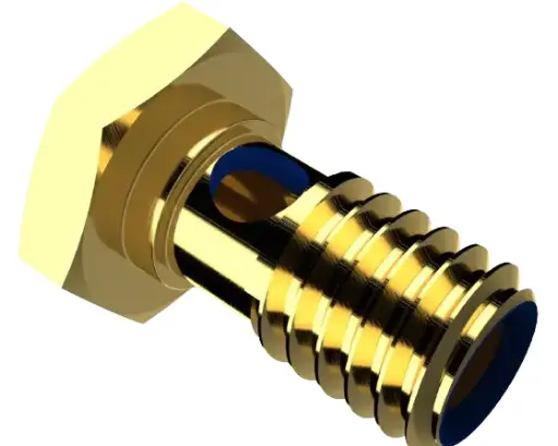 Brass nut